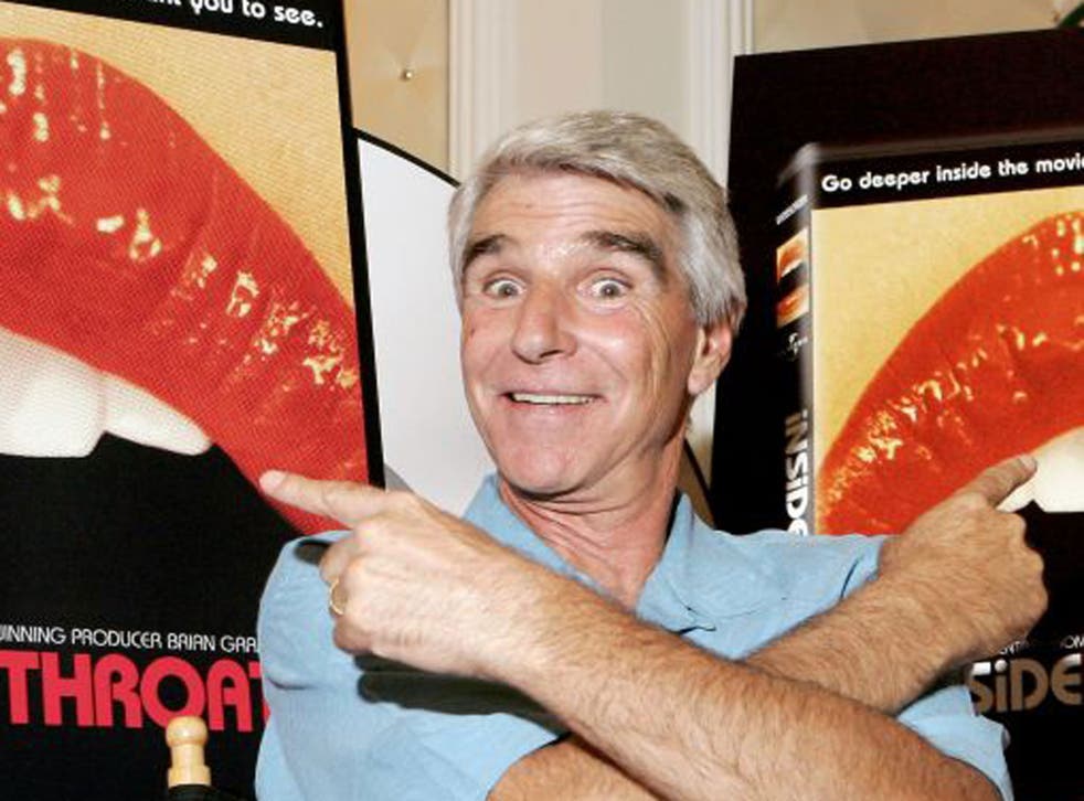 Reems at the launch in 2005 of the documentary about the film that made him notorious