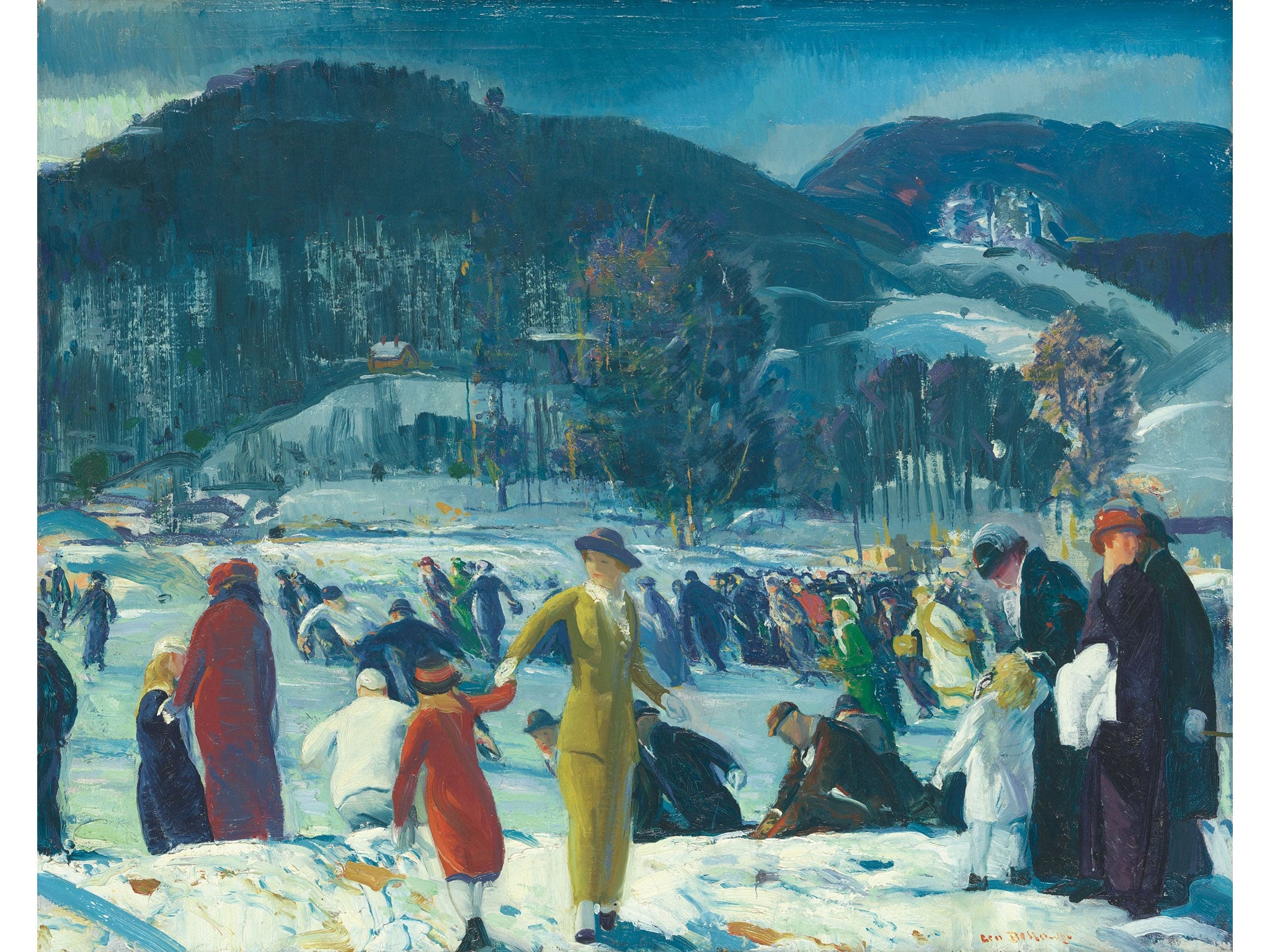 Sports fans: Americans at play in Love of Winter