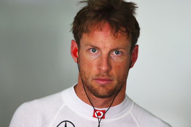A bumpy road: Jenson Button knows he is going to face a tough fight if he is to get anywhere near winning the world championship this season