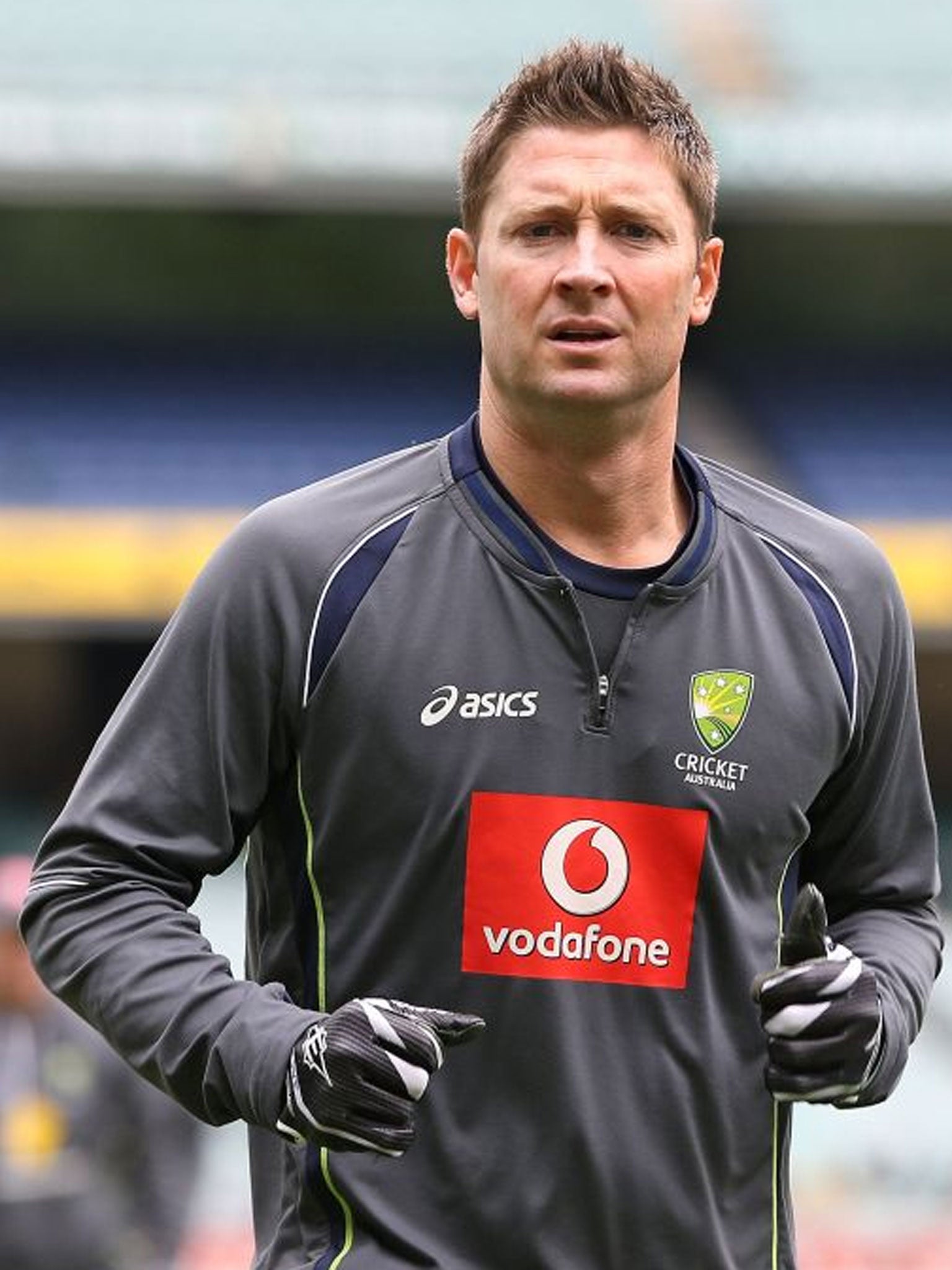 Michael Clarke had to pull out of the fourth Test against India