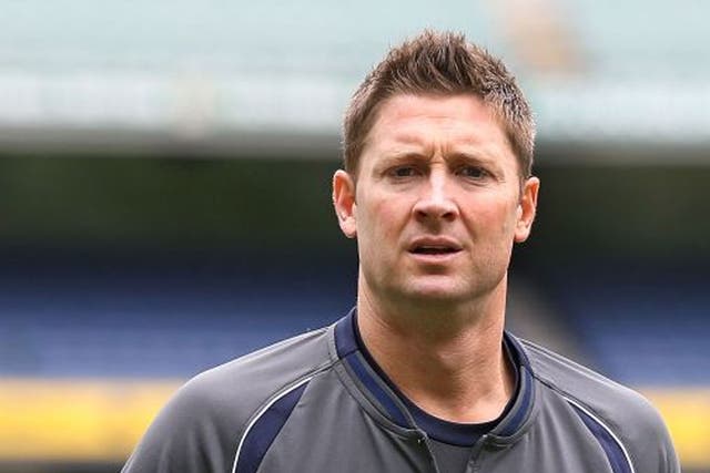 Michael Clarke had to pull out of the fourth Test against India