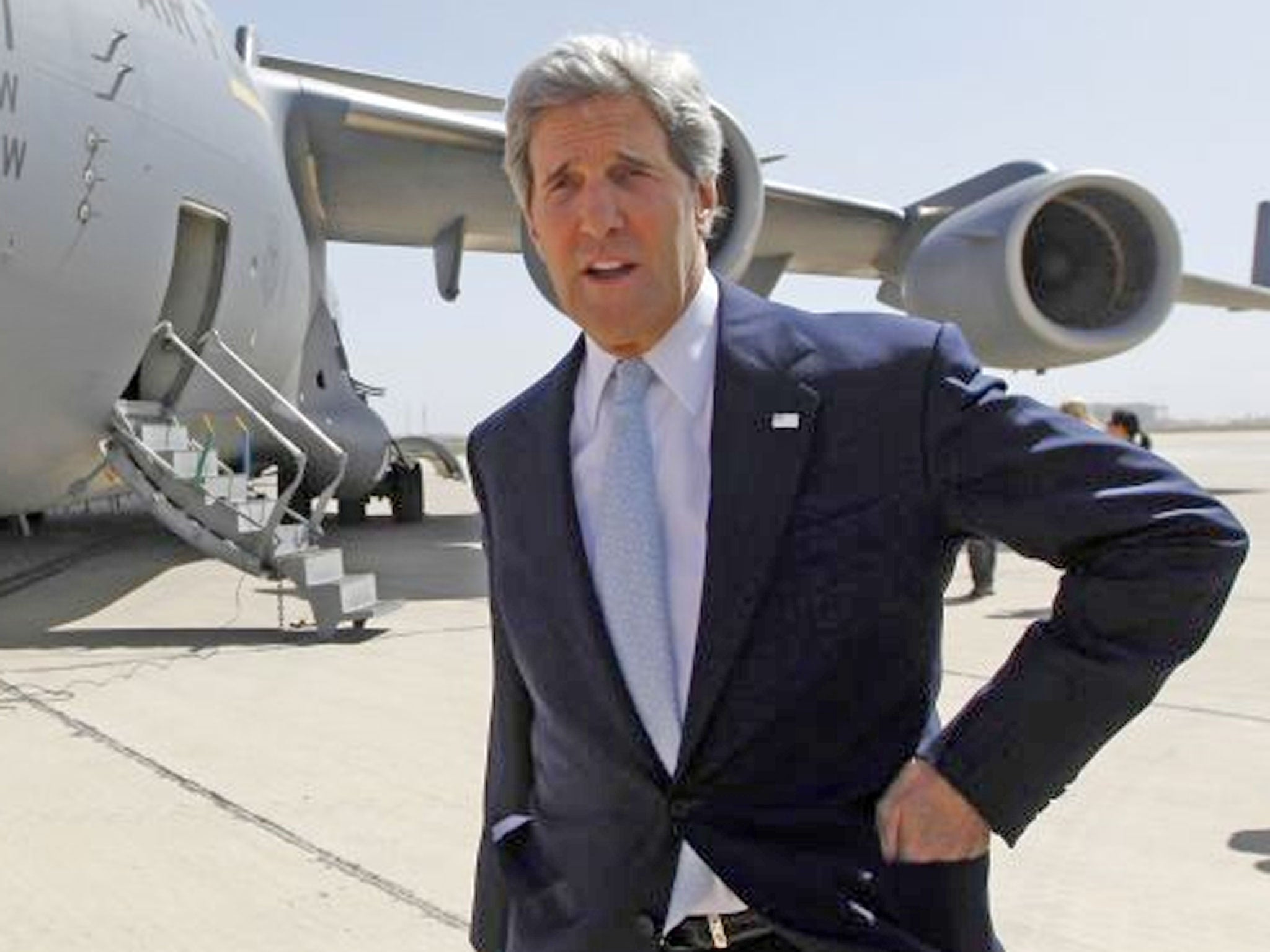 John Kerry made an unannounced visit to Iraq at the weekend