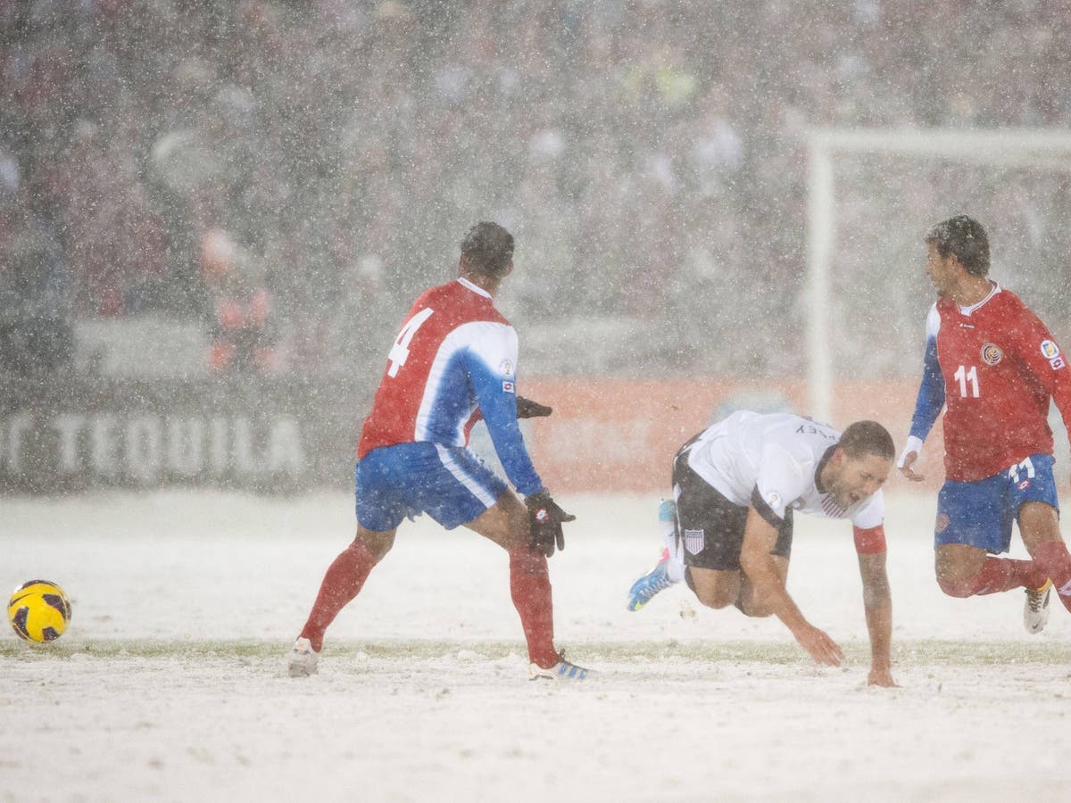 United States men's soccer beats Costa Rica 1-0 in snow storm