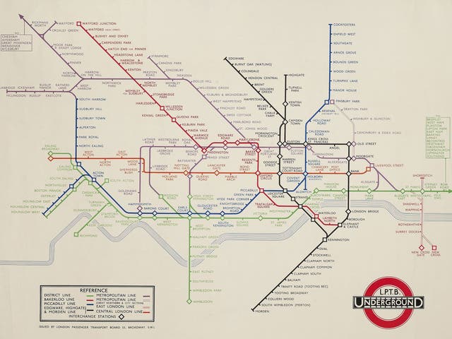 Harry Beck's Tube map