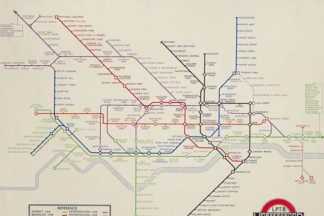 Harry Beck's Tube map