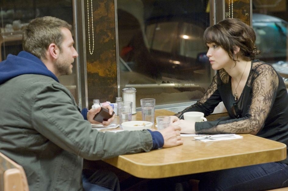Keeping out of the bedroom: Bradley Cooper and Jennifer Lawrence in Hollywood romance ‘Silver Linings Playbook’