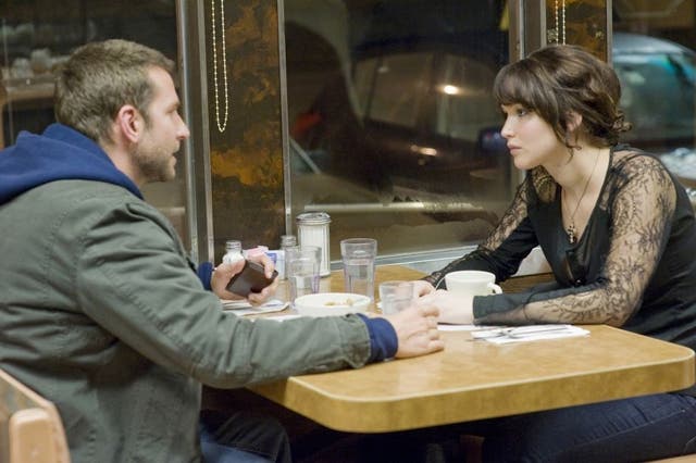 Keeping out of the bedroom: Bradley Cooper and Jennifer Lawrence in Hollywood romance ‘Silver Linings Playbook’ 