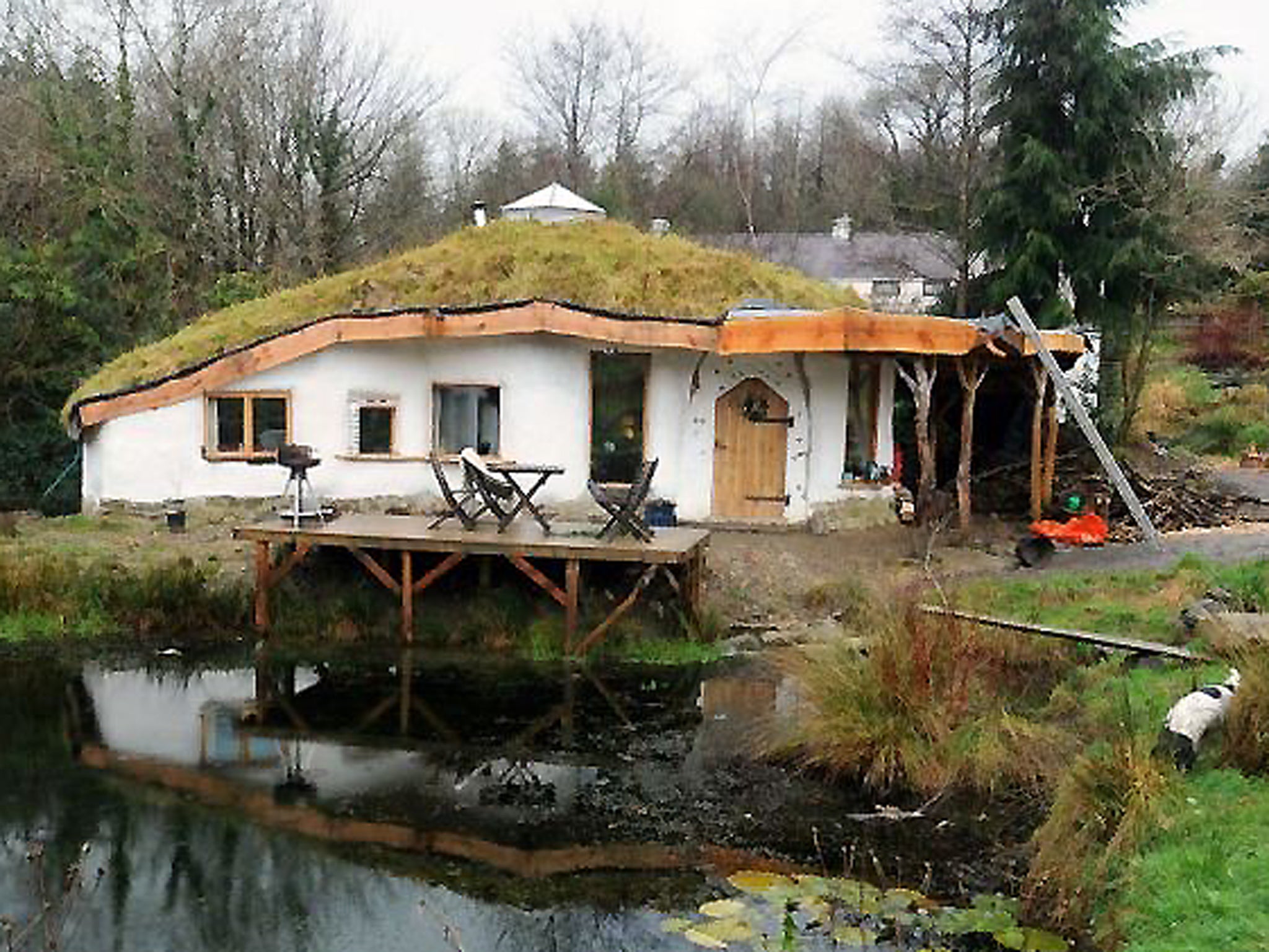 The eco-home of Charlie Hague and Megan Williams