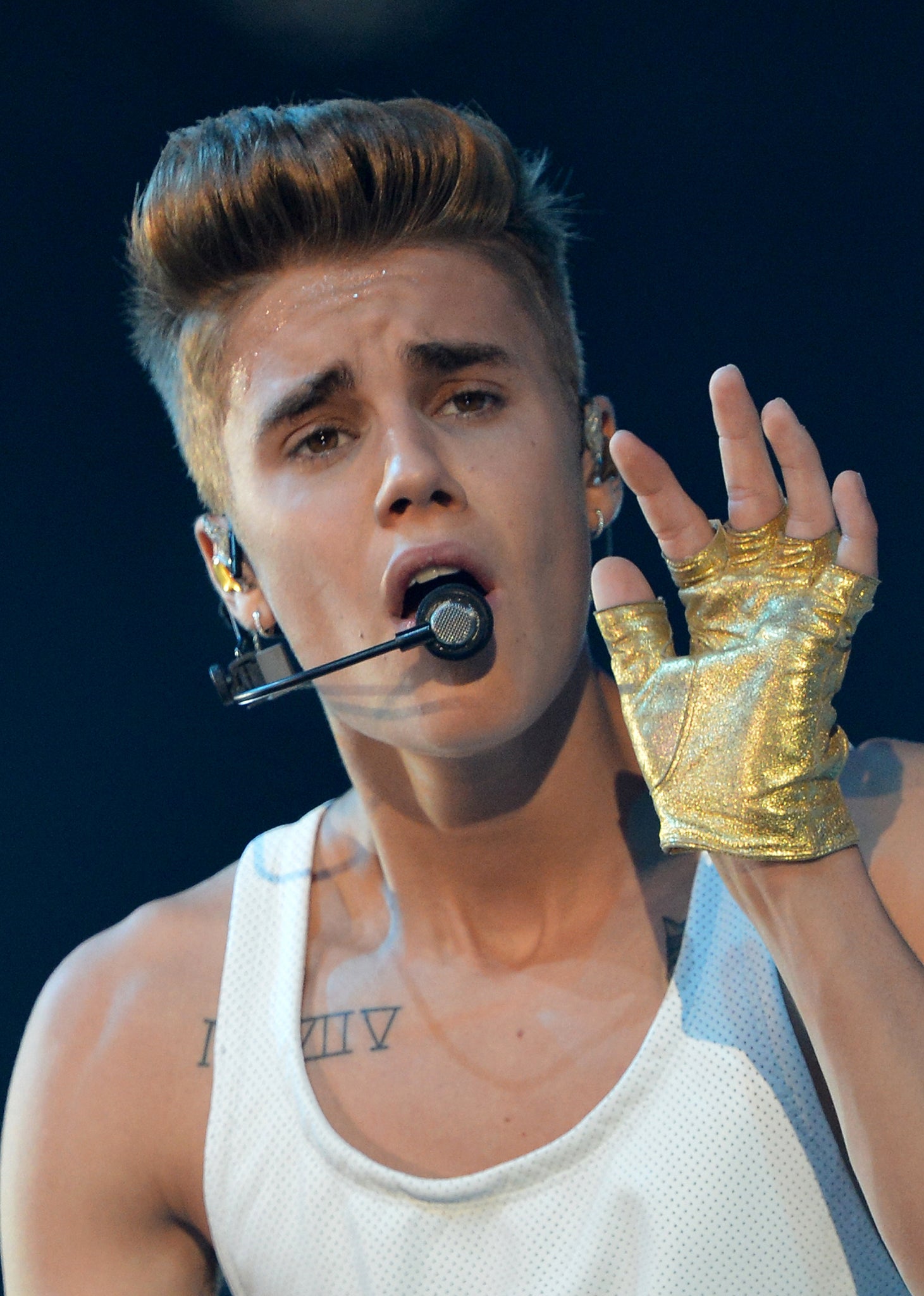 Justin Bieber has been accused of threatening his neighbour