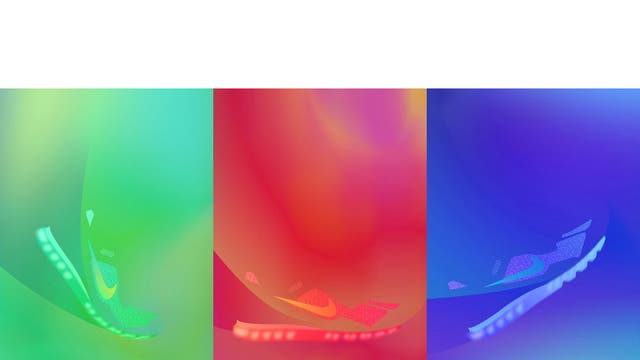 Sam Coldy's prints focus on the impact that running has on the foot
