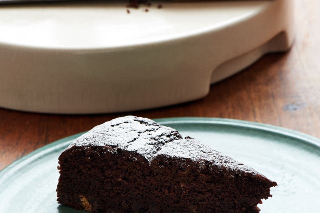 Wheat-free chocolate and Guinness cake