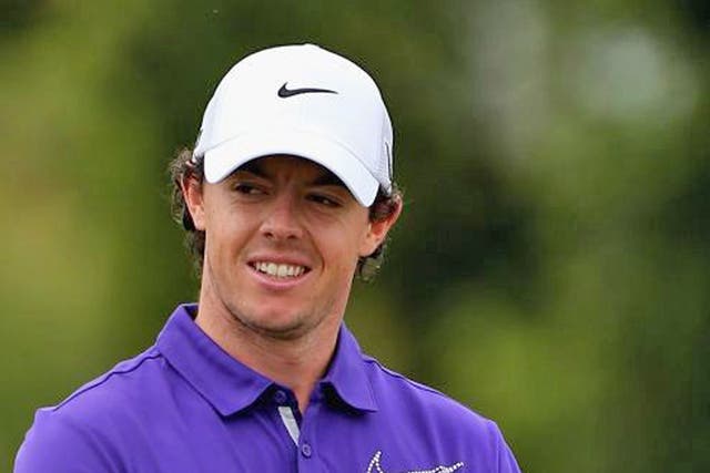Rory McIlroy showed signs of regaining his best form at Doral