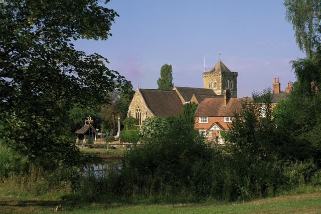 Waverley residents – such as those in Chiddingfold, pictured – experience the highest living standards in rural Britain, according to a study