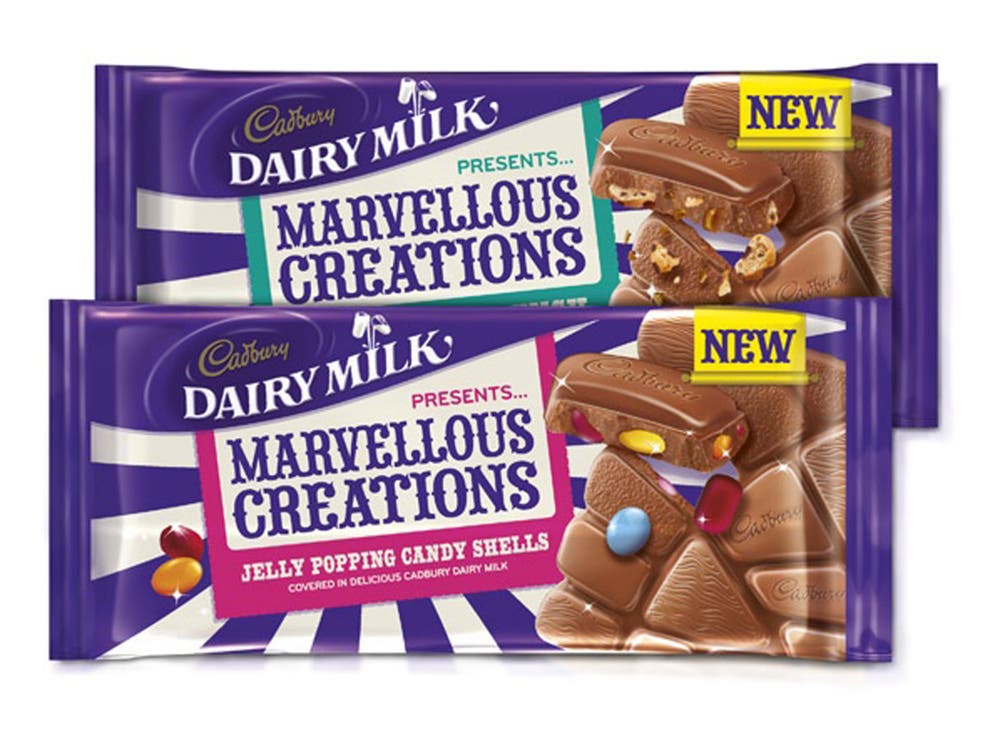 Oi, Cadbury, leave our sweets alone these Dairy Milk Marvellous Creations are anything but