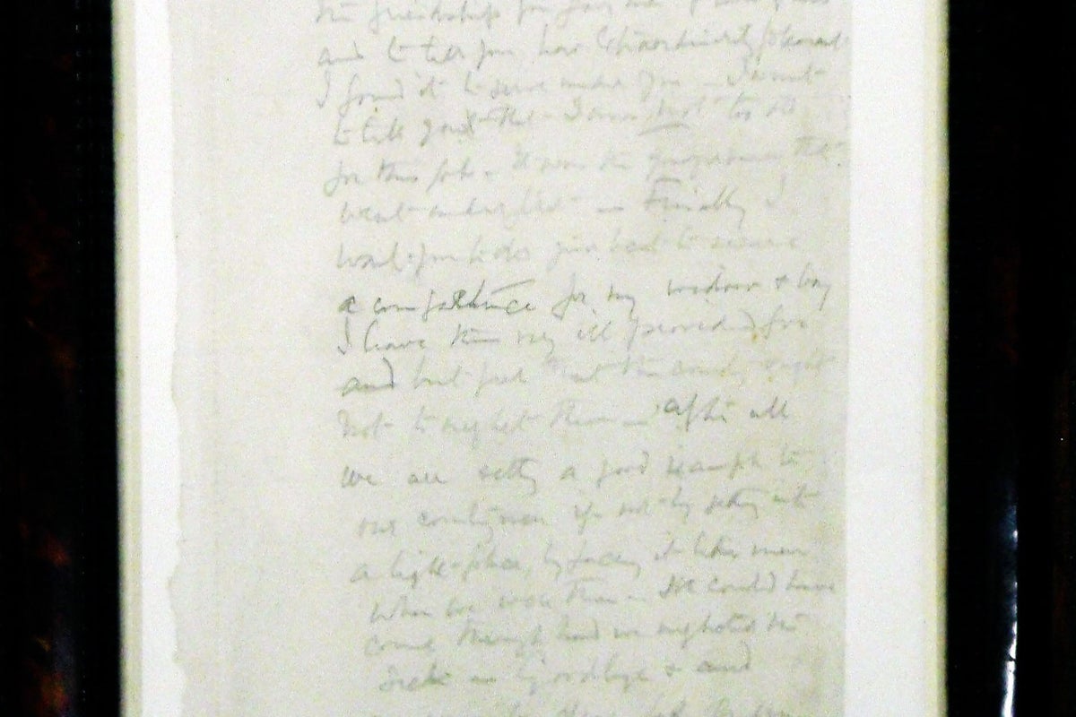 Scott of the Antarctic - the last letter: 'Excuse the writing – it's ...