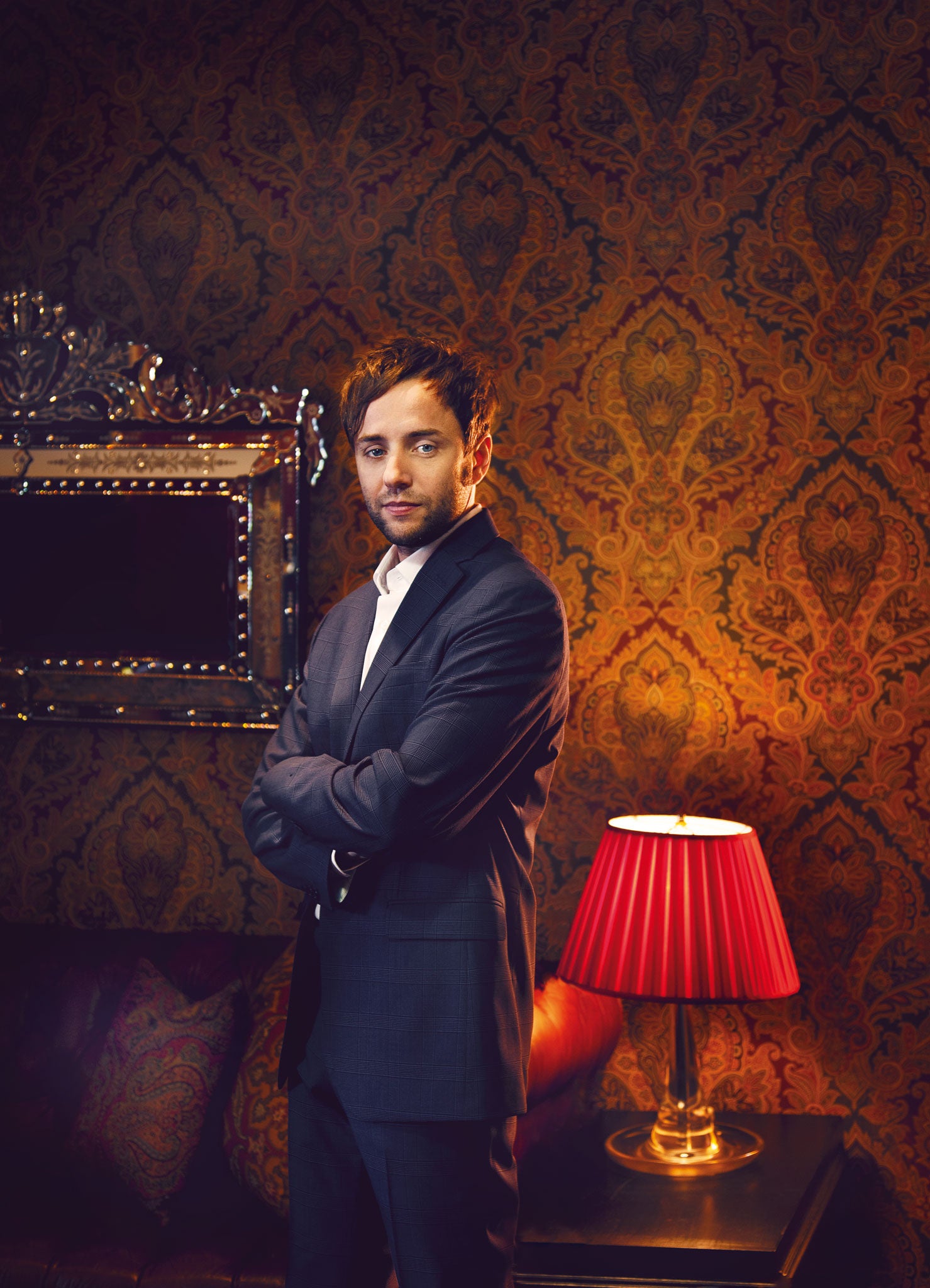 Mad about the boy: Vincent Kartheiser, photographed at The Redbury, Los Angeles, theredbury.com