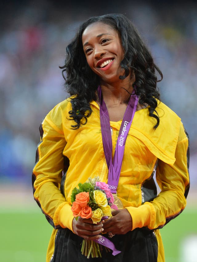Shelly-Ann Fraser-Pryce retained 100m Olympic gold in London