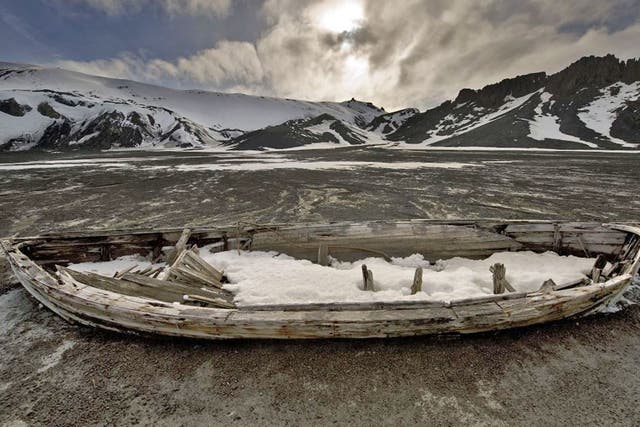 DEEP SOUTH: Evidence of previous encounters awaits 21stcentury visitors to Antarctica