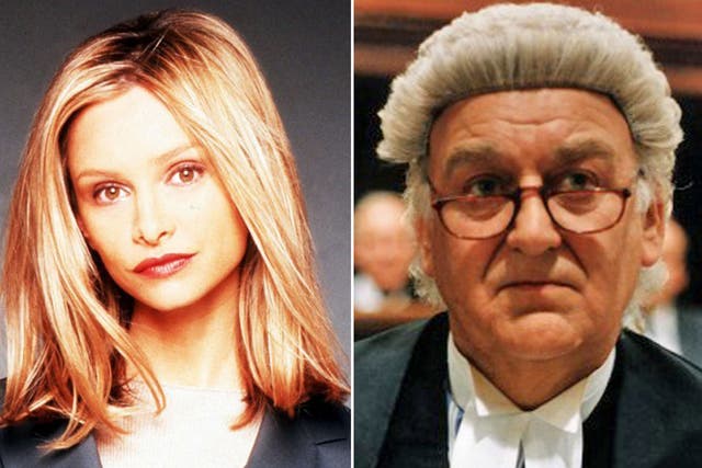 Ally McBeal, left, and Kavanagh QC