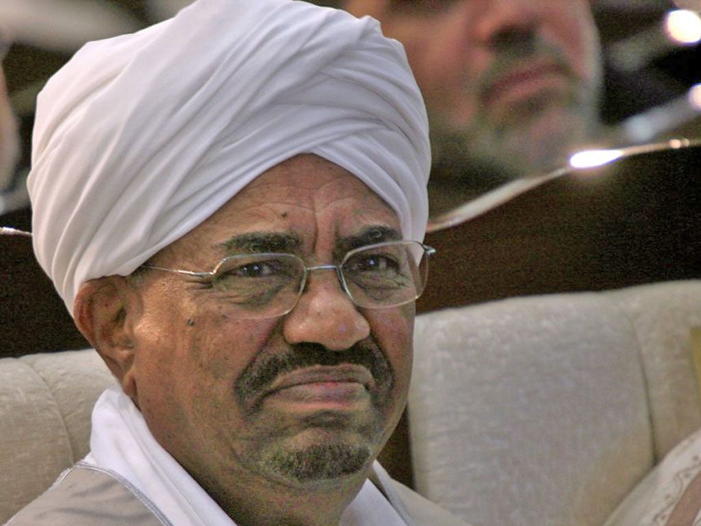 Omar Al-bashir: The 69-year-old military leader has said he will
step down by 2015