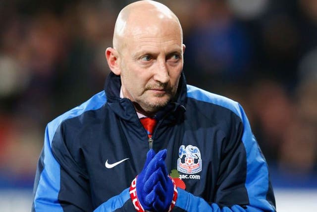 Ian Holloway: Blackpool’s former manager saw his new side
suffer a third defeat in a row