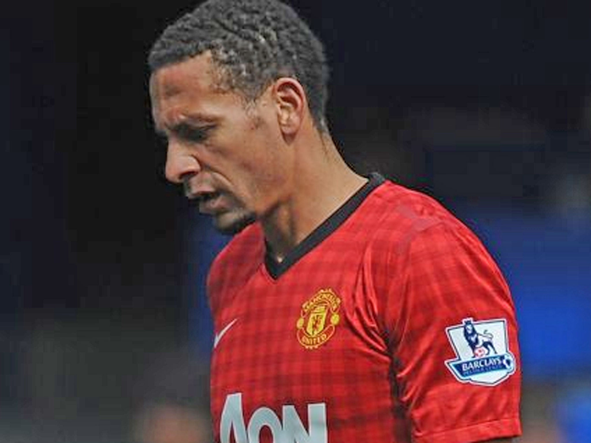 Rio Ferdinand gets a hard time from Chelsea supporters