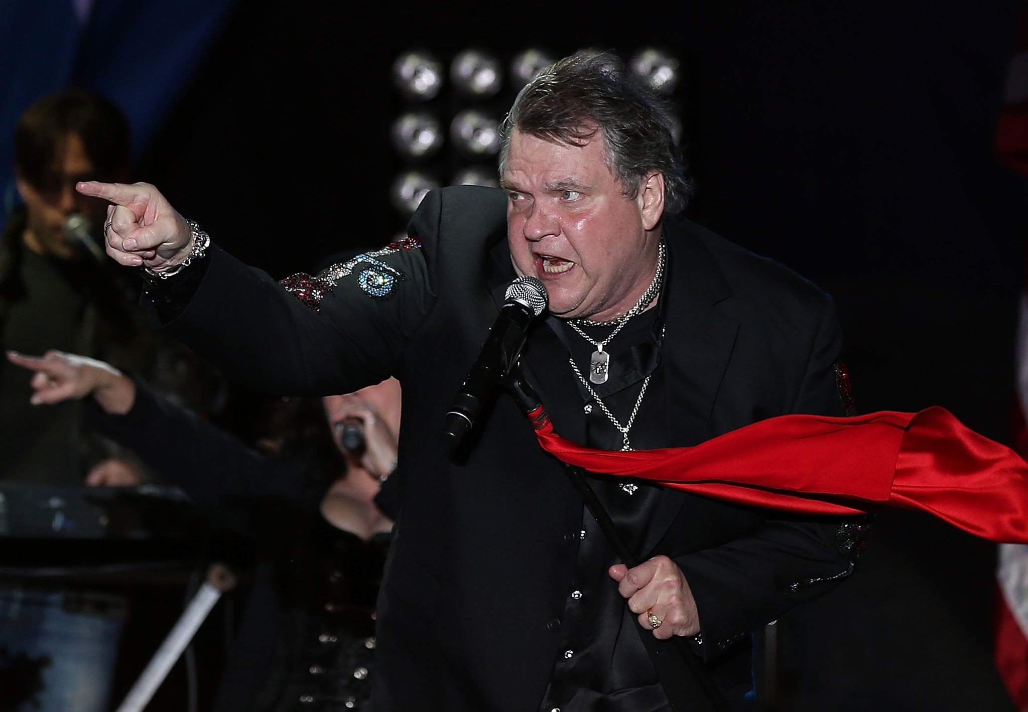 Meat Loaf performing in October 2012