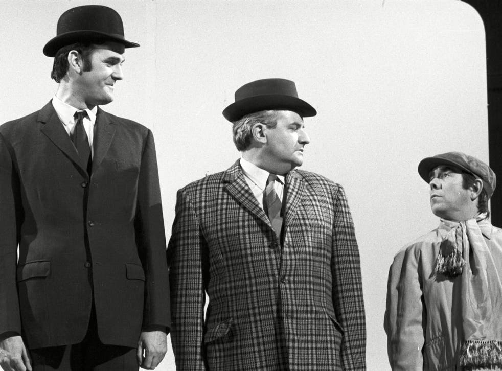 ‘I know my place,’ says Ronnie Corbett to John Cleese and Ronnie Barker in 1966’s Class Sketch on ‘The Frost Report’