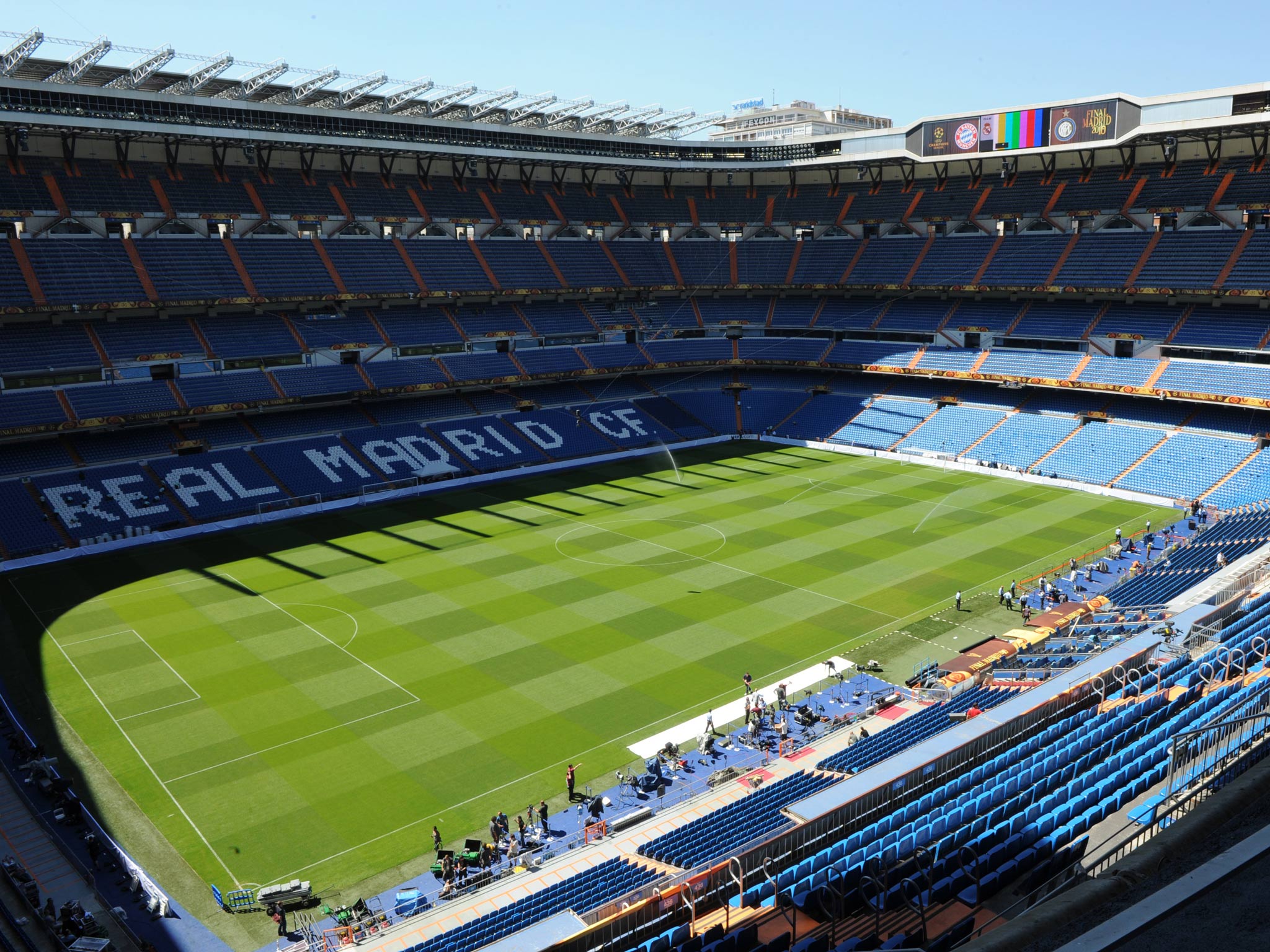 Real and Madrid City Council allegedly agreed a favourable deal for land around the Bernabeu stadium