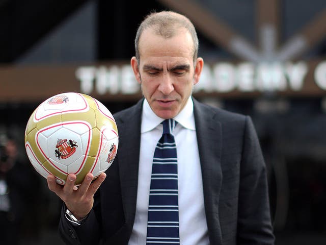 Sunderland manager Paolo Di Canio