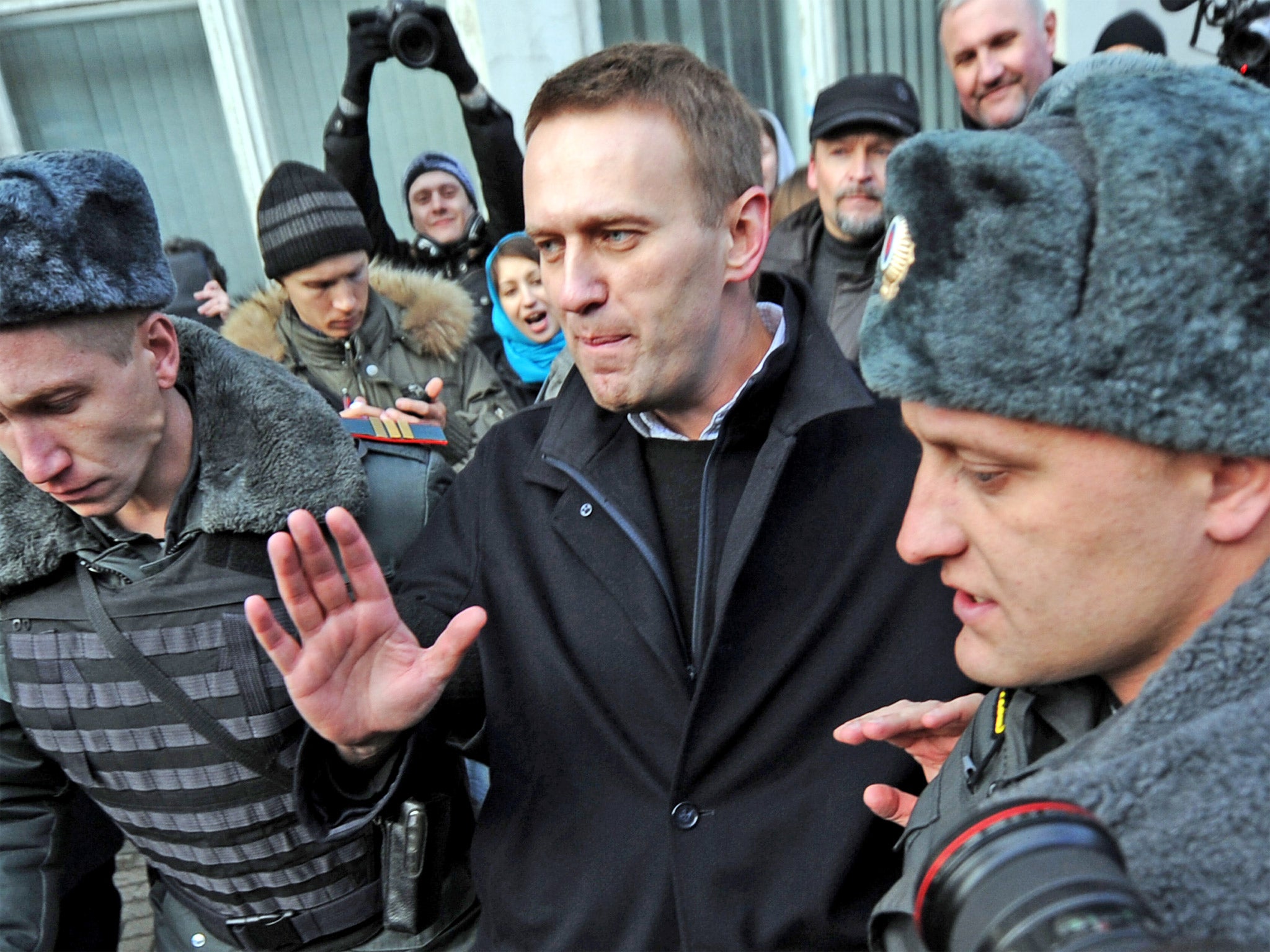 Alexei Navalny has won support among Russians tired of official corruption