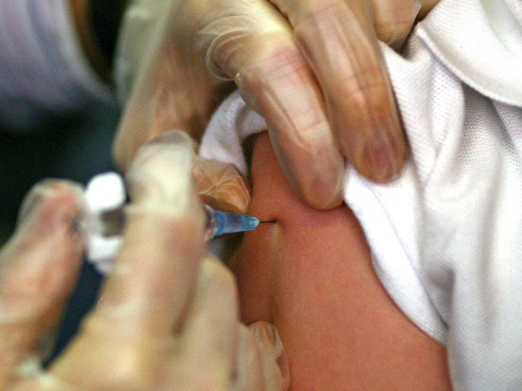 Parents are urged to take their children for the MMR jab