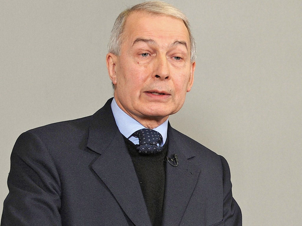 Frank Field: 'There is a real crisis of representation'