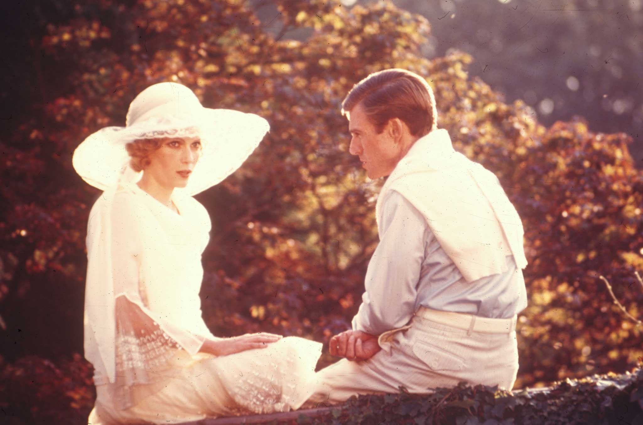 Robert Redford and Mia Farrow starred in The Great Gatsby in 1974