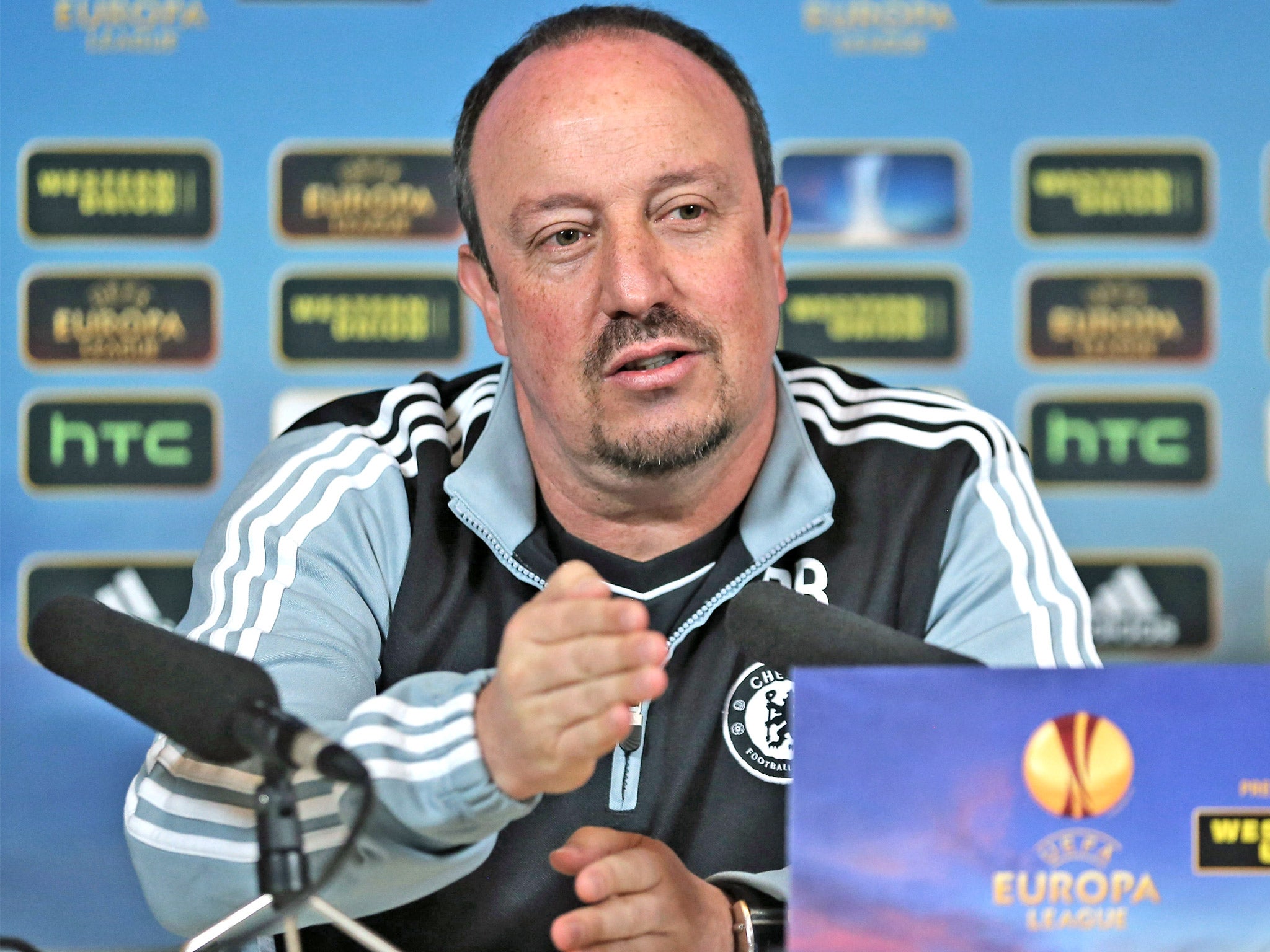 Rafael Benitez says he wants to challenge for trophies here