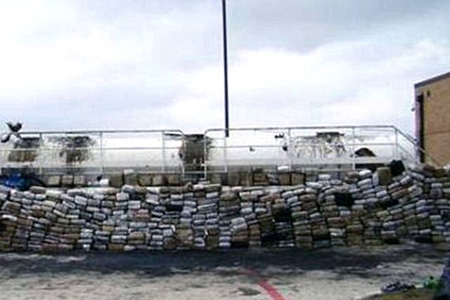 The marijuana, which has an estimated street value of $3.4 million, was discovered by a trooper in San Patricio County, Texas, on Tuesday.