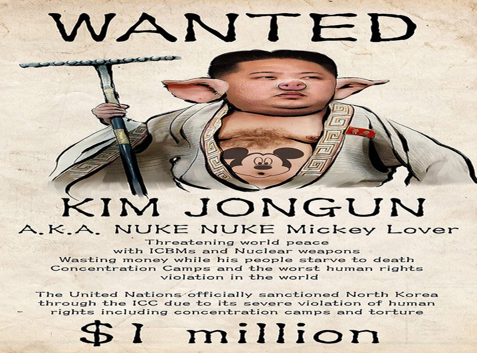 Wanted For Threatening World Peace And Wasting Money While His People Starve To Death Hacks On Official North Korea Websites Lampoon Leader Kim Jong Un Amid Nuclear Tensions The Independent The