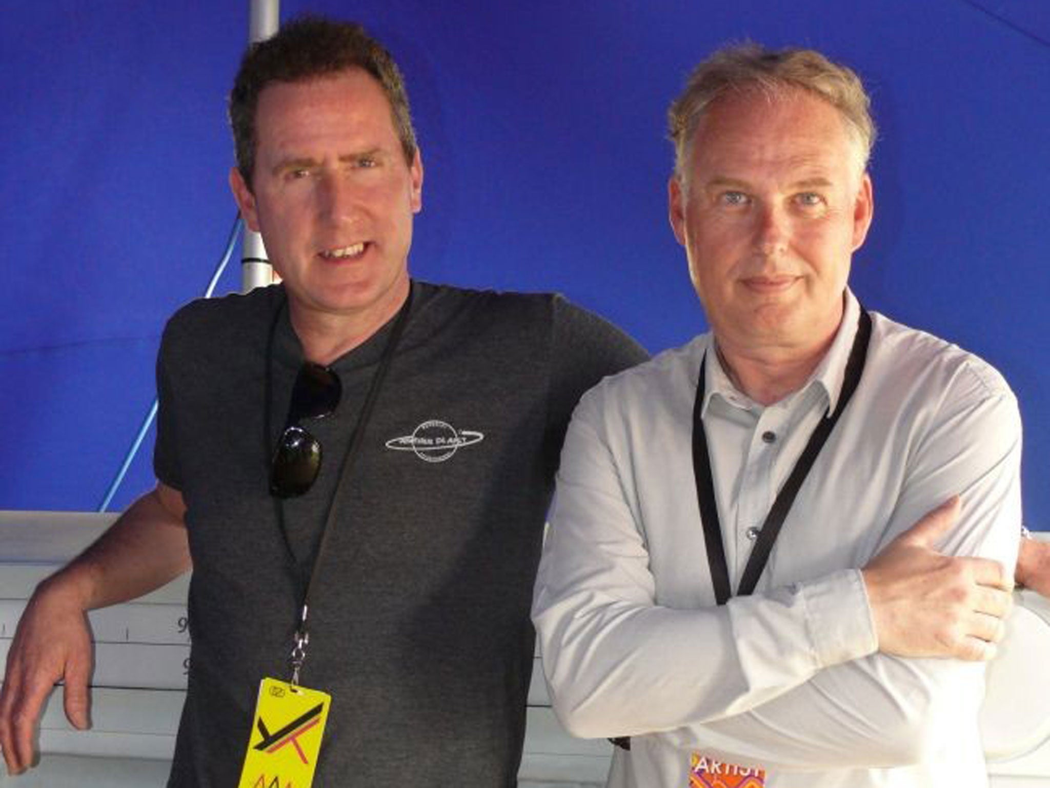 Techno wizards: Andy McCluskey and Paul Humphreys of OMD