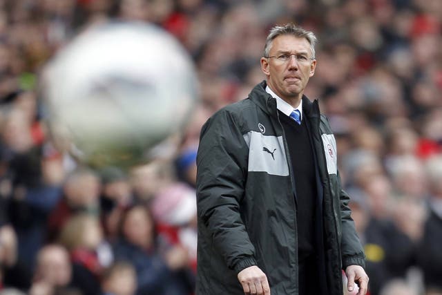Reading manager Nigel Adkins is looking for his first points since taking charge
