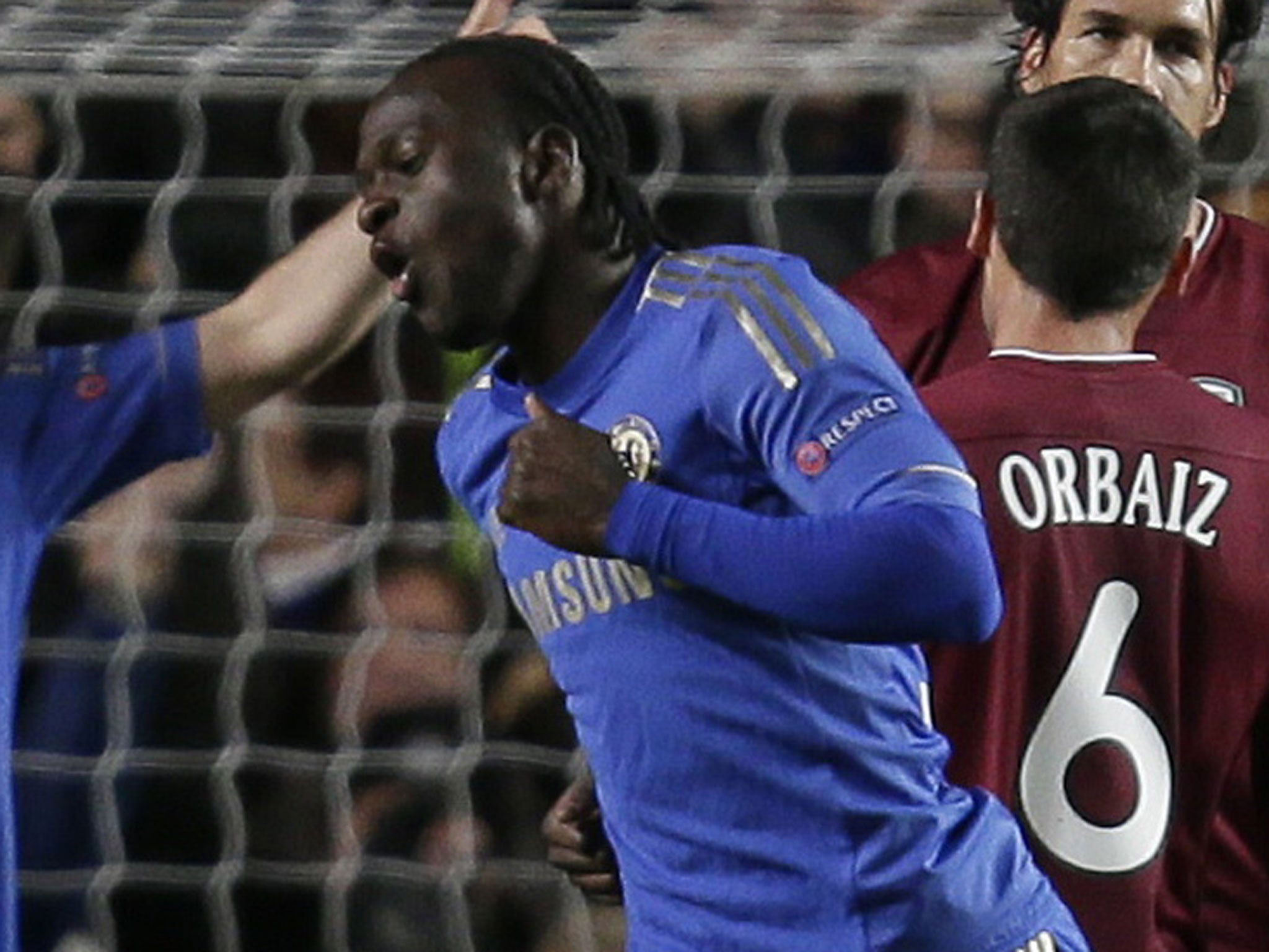 Victor Moses’s performance was capped with a goal