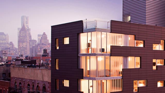 Glass act: corner rooms