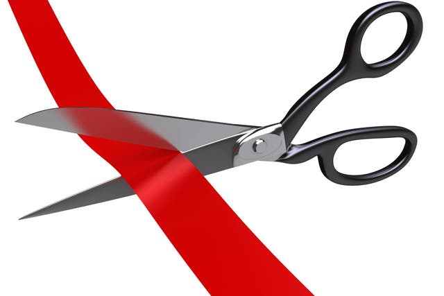 Dozens of cuts to red tape will come into force tomorrow