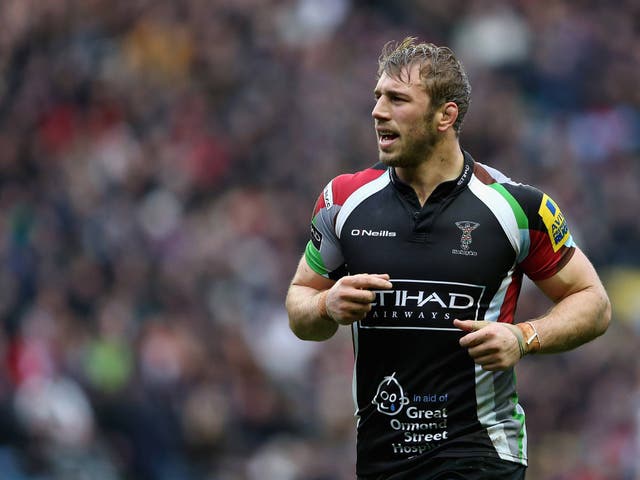 Harlequins captain Chris Robshaw