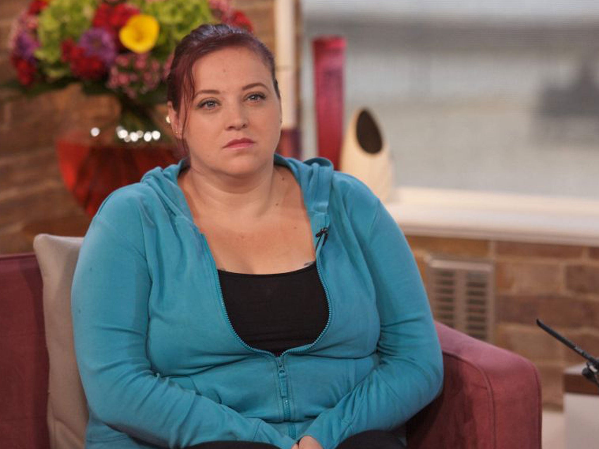Moira Pearce, left, appeared on the ‘This Morning’ TV show in 2011 to say her weekly benefit of £600 a week was not enough for her family of 10 children