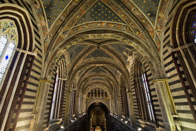 A view of the cathedral's interior