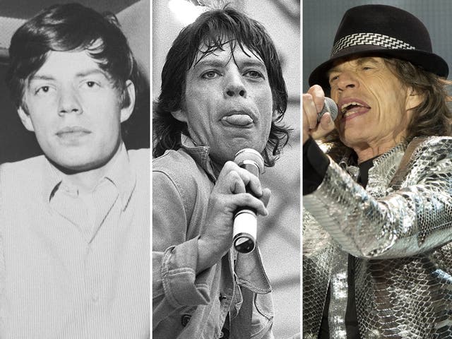 Then and now: Mick Jagger in the 60s, the 80s, and today