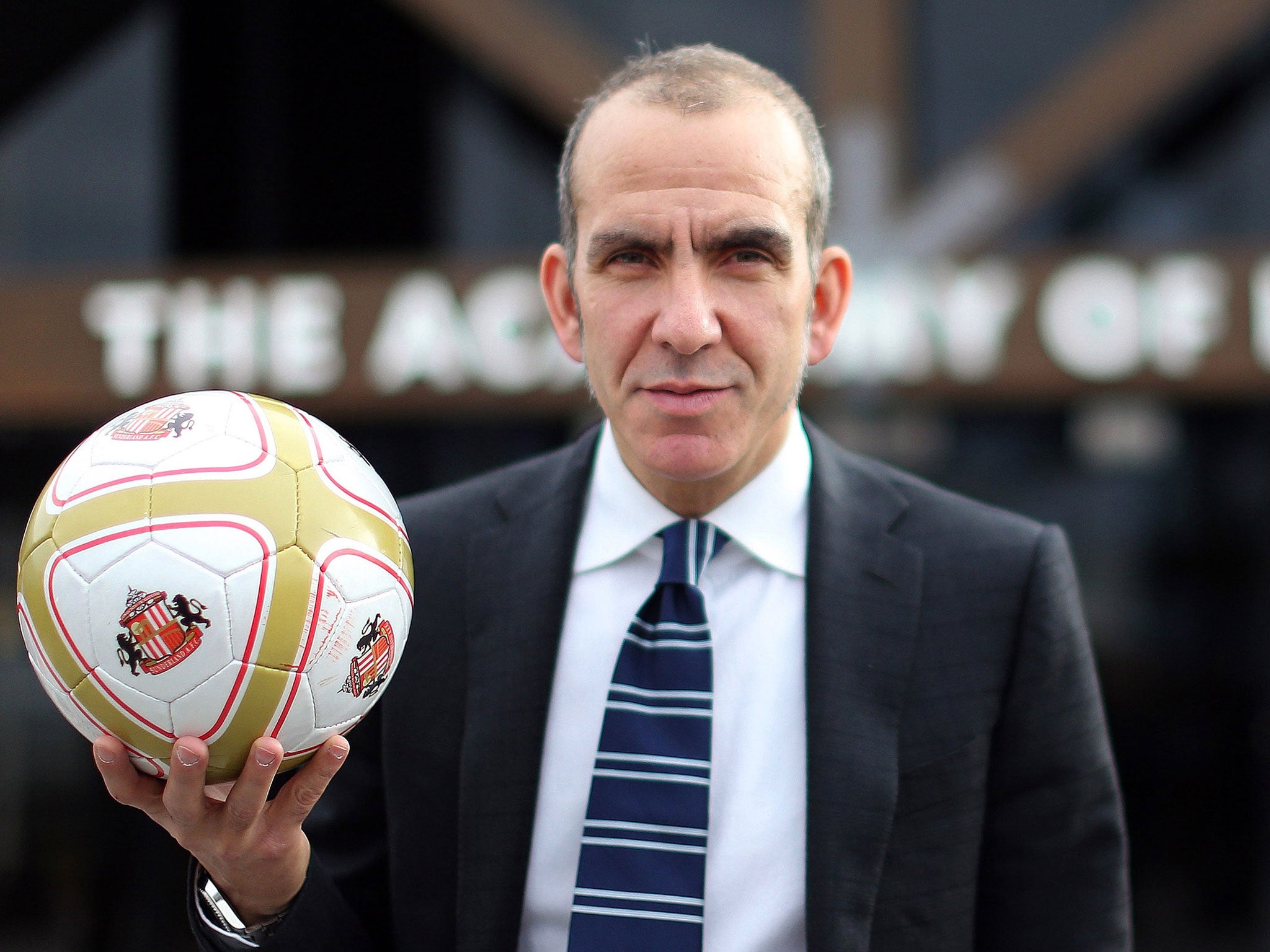 No hand grenade: but Paolo Di Canio is still holding firm to his principles