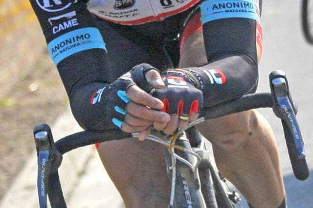 Fabian Cancellara claimed a third Paris-Roubaix title yesterday