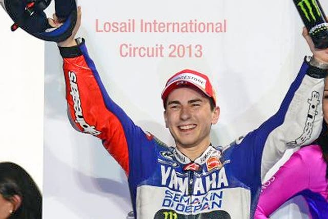 Jorge Lorenzo: The Spanish rider won his second world championship last season