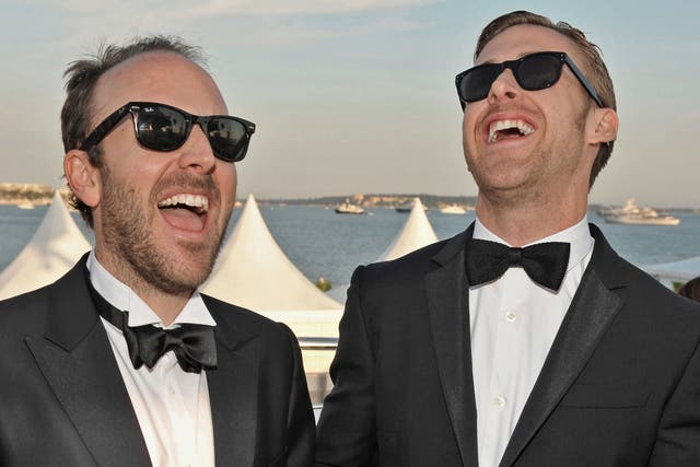 Shades of glory: Derek Cianfrance and Ryan Gosling at Cannes in 2010